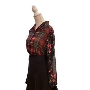 Sans Souci Sheer Blouse Size Medium